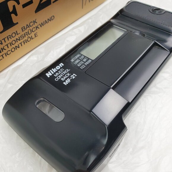 Nikon Multi-Control Back MF-21 for F-801 / N8008 Film Camera Vintage Unused NOS - Picture 4 of 13